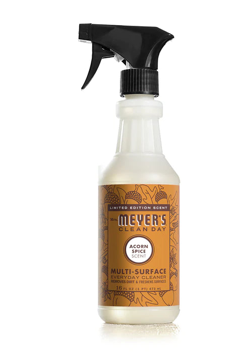 Mrs. Meyer's Multi-Surface Cleaner Acorn Spice - 16oz/6pk