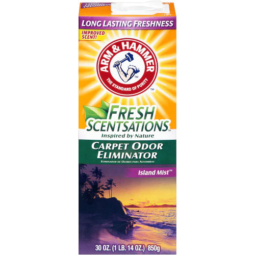 Arm & Hammer Carpet & Room Odor Eliminator Island Mist - 30oz/6pk