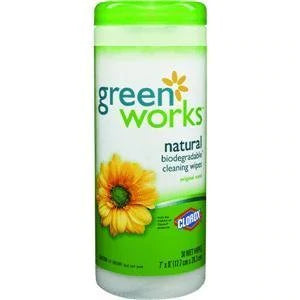 Clorox GreenWorks Natural Wipes - 30ct/15pk