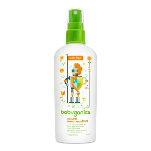 Babyganics Bug Spray - 6oz/6pk