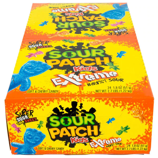 Sour Patch Kids Extreme Soft & Chewy - 1.8oz/24pk