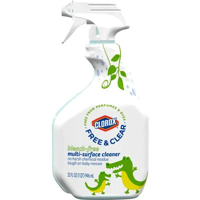 Clorox Free & Clear Multi-Surface Cleaner - 32oz/9pk