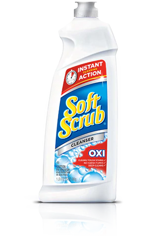 Soft Scrub Cleaner OXI - 24oz/9pk