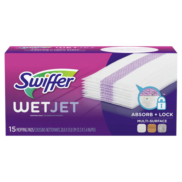 Swiffer Wet Jet Pad Refill - 15ct/4pk