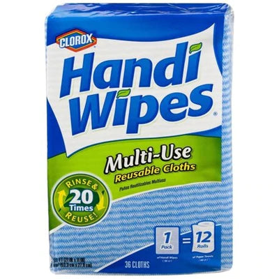 Clorox Handi Wipes Multi-Use Reusable Cloths - 36ct/4pk