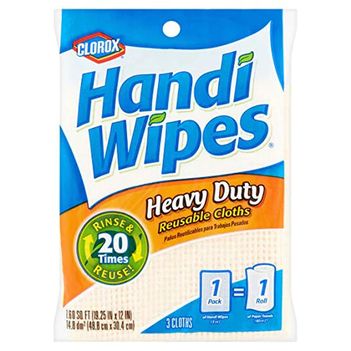 Clorox Handi Wipes Heavy Duty Reusable Cloths - 3ct/12pk