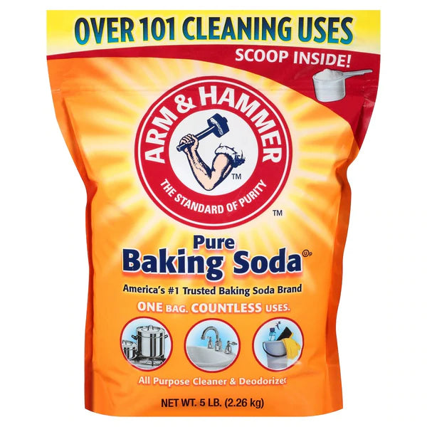 Arm & Hammer Baking Soda 5LB Bag - 80oz/4pk