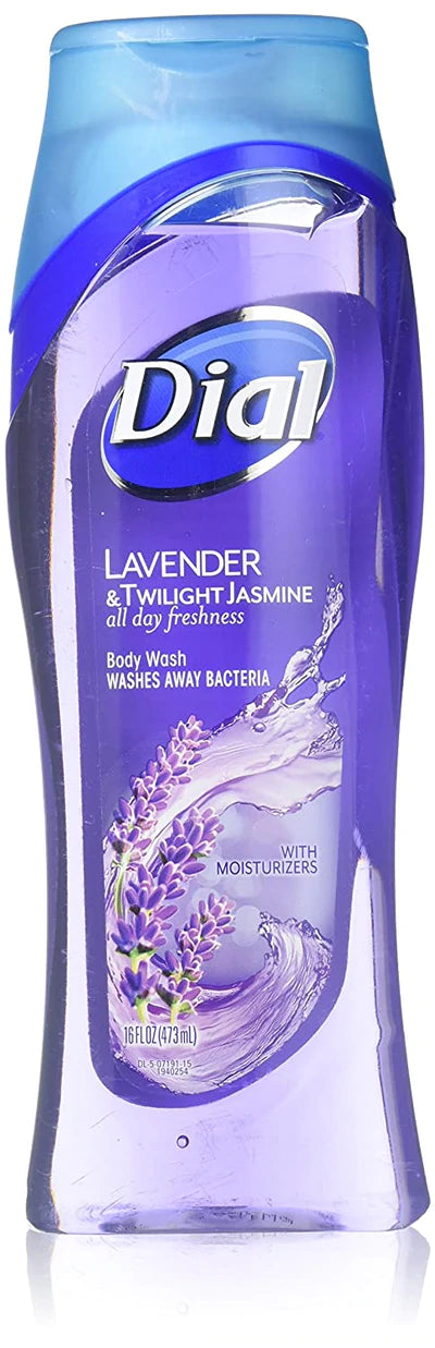 Dial Body Wash LAVENDER & TWILIGHT JASMINE 16OZ/6pk