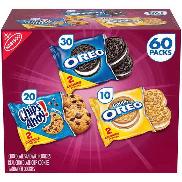 Nabisco Sweet Treats Cookie Variety Pack - 60ct/1pk