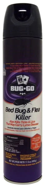 SG Bug Go Bed Bug & Flea Killer - 17.5oz/12pk