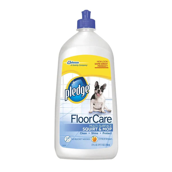 Pledge Multi-Surface Floor Care Squirt & Mop 27oz/6pk