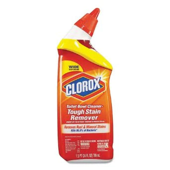 Clorox Toilet Bowl Cleaner Tough Stain - 24oz/12pk