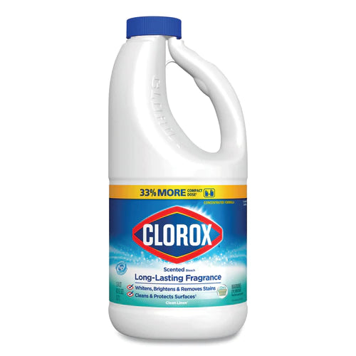 Clorox Bleach Liquid Clean Linen Concentrated - 43oz/6pk