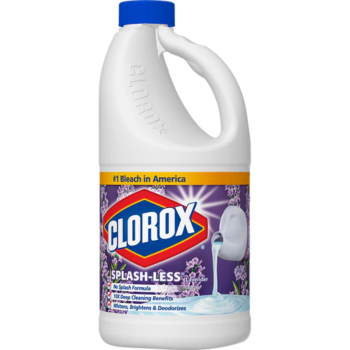 Clorox Bleach Liquid Lavender Concentrated - 43oz/6pk