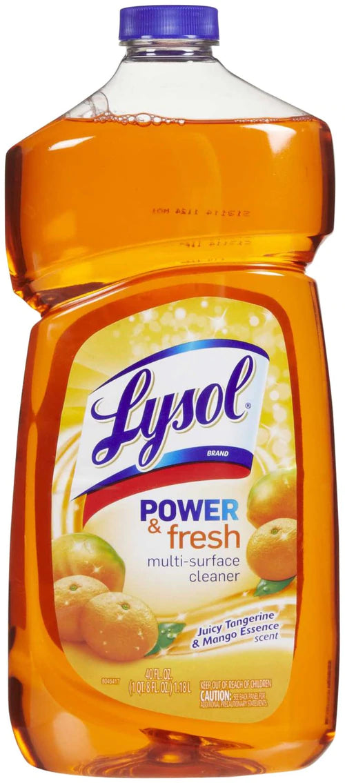 LYSOL All Purpose Cleaners Pourable ORANGE - 40oz/9pk