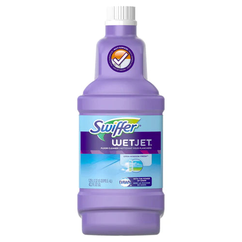 Swiffer WetJet Multi-Purpose Cleaner Solution Refill Fresh 1.25L - 42.2oz/4pk