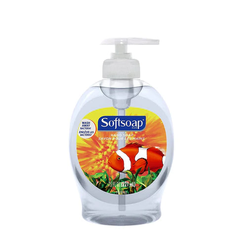 SoftSoap Liquid Hand Soap Pump Aquarium - 7.5oz/6pk