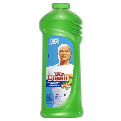 Mr Clean Liq. w/Gain Original - 24oz/9pk