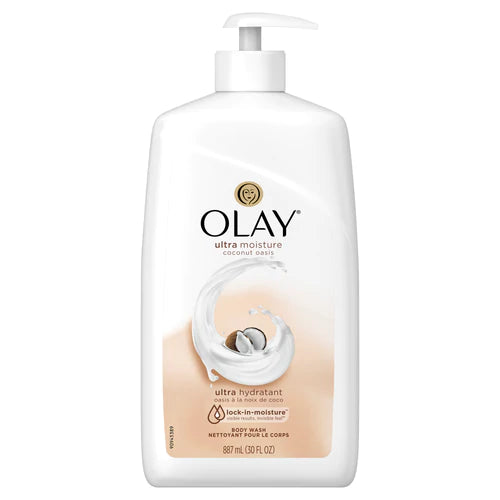 Olay Ultra Moisture Body Wash with Coconut Oil - 30oz/4pk