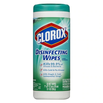 Clorox Disinfecting Wipes Fresh Scent-35ct/12pk