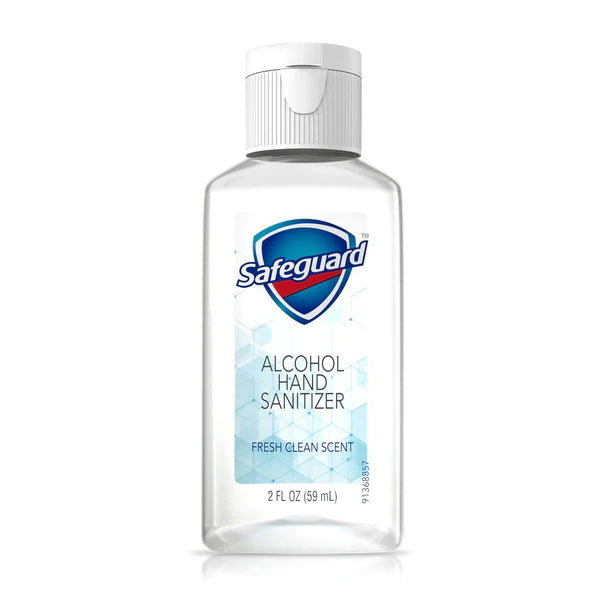 Safeguard Alcohol Hand Sanitizer Fresh Clean Scent - 2oz/48pk