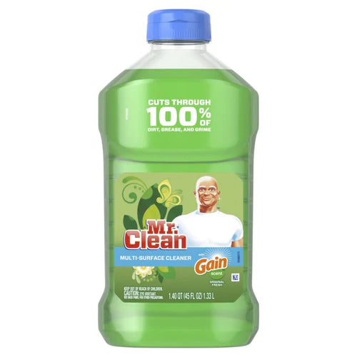 Mr. Clean with Gain Original Scent Multi Surface Cleaner - 45oz/6pk