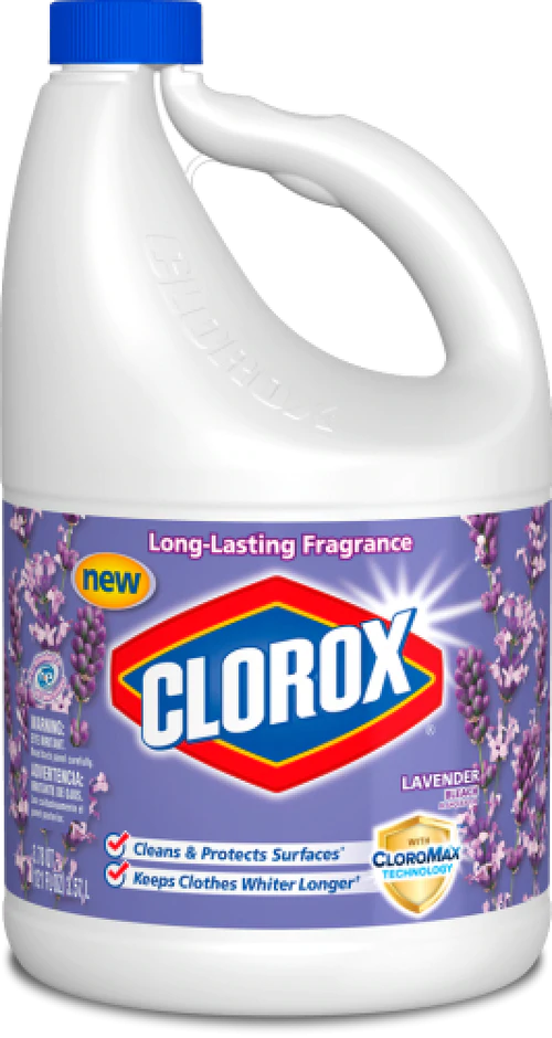 Clorox Bleach Liquid Lavender Concentrated - 81oz/6pk