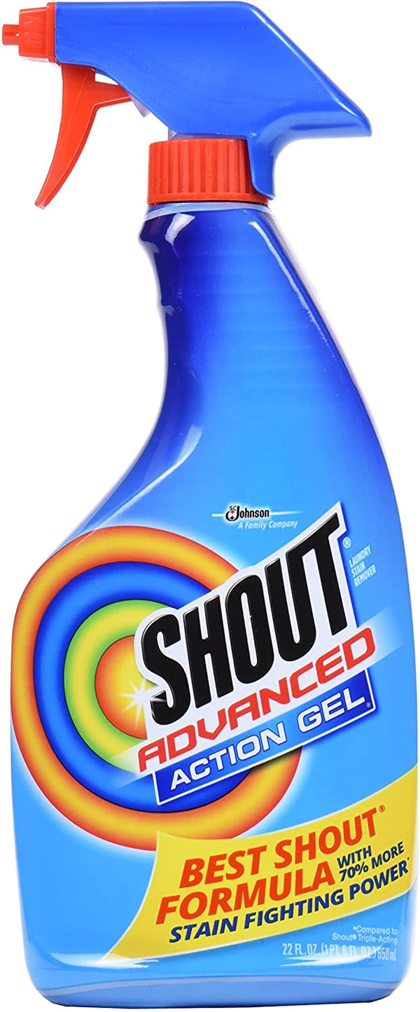 Shout Advanced Laundry Trigger - 22oz/8pk