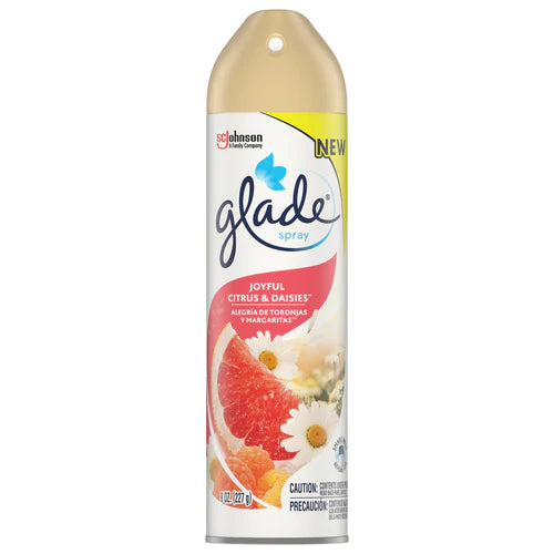 Glade Aerosol Joyful Citrus & Daisies - 8oz/12pk