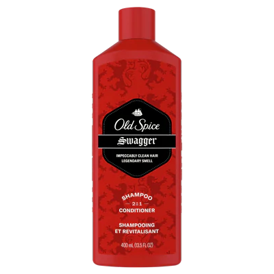 Old Spice Swagger 2in1 Shampoo and Conditioner for Men - 13.5oz/6pk