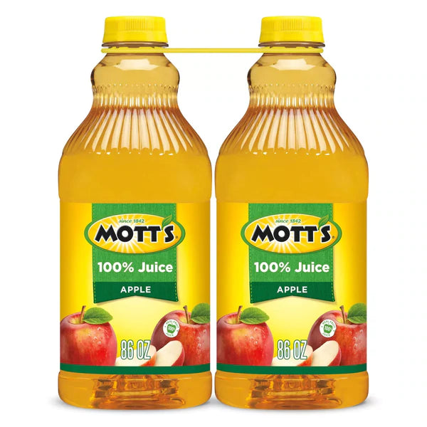 Mott's 100% Apple Juice - 86oz/2pk