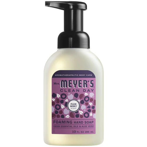 Mrs. Meyer's Foaming Hand Soap Plumberry - 10oz/6pk