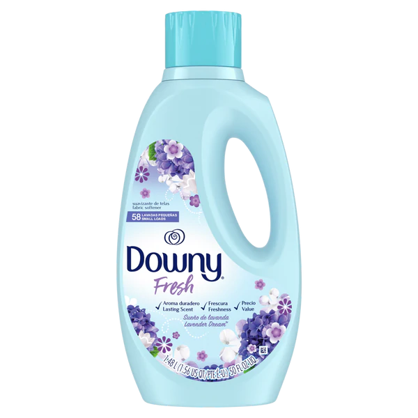 Downy Fresh Liquid Fabric Softener Lavender Dream 58 Loads - 50oz/4pk