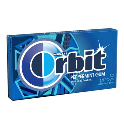 Orbit Peppermint Sugar-Free Gum - 14ct/15pk