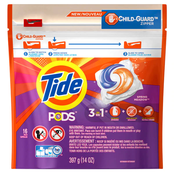 Tide LQ PODS Spring Meadow -16ct/6pk