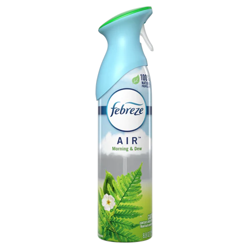 Febreze Odor-Eliminating Air Freshener Morning & Dew - 8.8.oz/6pk