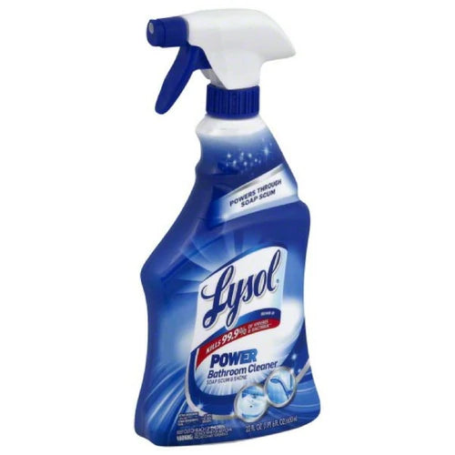 Lysol Bathroom Cleaner Power Trigger - 22oz/6pk