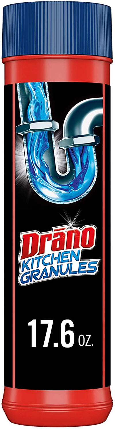 Drano Kitchen Granules - 17.6oz/6pk