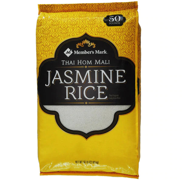 Member's Mark Thai Jasmine Rice - 50lb/1pk