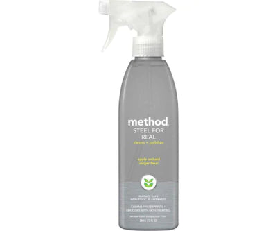 Method Stainless Steel Polish Spray -12oz/6pk