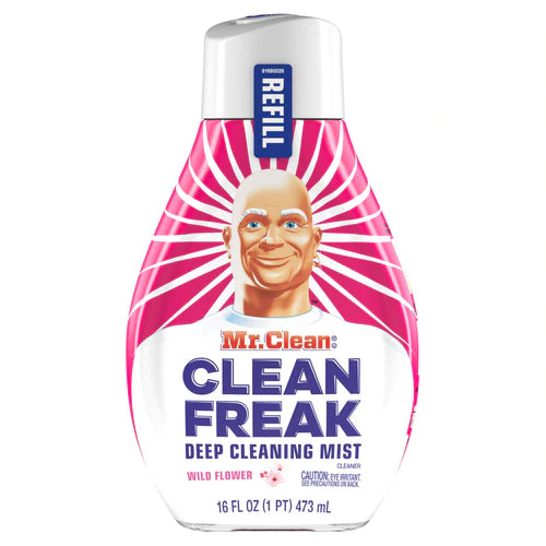 Mr. Clean Clean Freak Mist Multi-Surface Spray Wild Flower-16oz/6pk