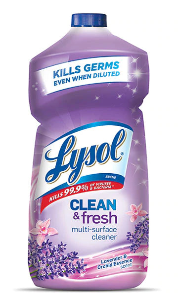 Lysol All Purpose Cleaners Pourable Lavender - 28oz/6pk