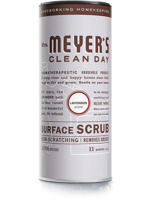 Mrs. Meyer's Surface Scrub Lavender 11oz/6pk