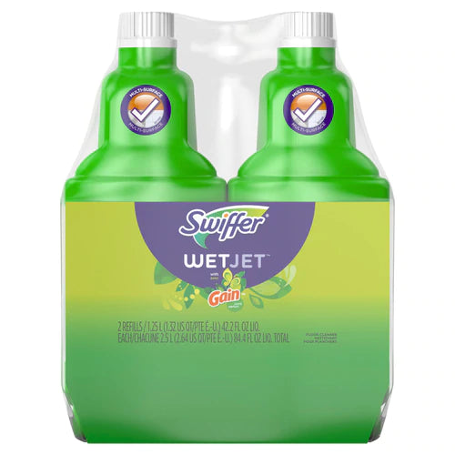 Swiffer WetJet Solution Gain - 2x1.5L/3pk