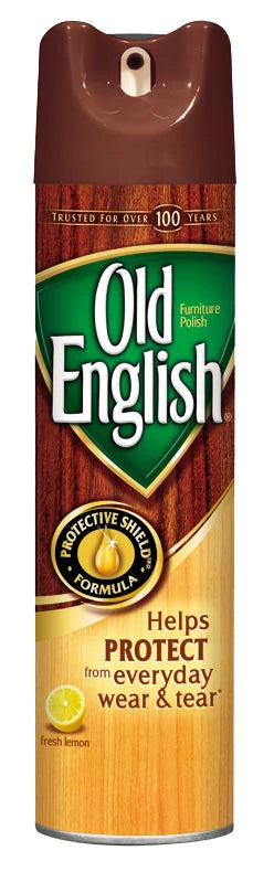 Old English Furniture Polish LEMON Aero-12.5oz/12pk