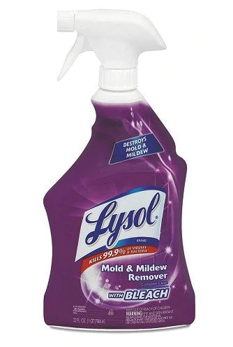 LYSOL MOLD & MILDEW REMOVER w/BLEACH-Trigger - 32oz/12pk