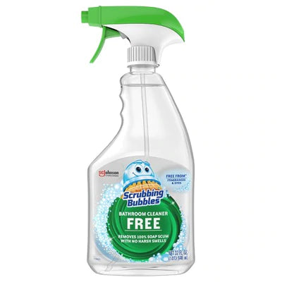 Scrubbing Bubbles Fragrance Free Trigger - 32oz/8pk