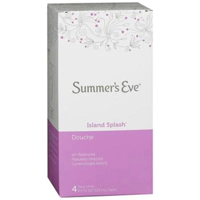 Summers Eve Douche ISLAND SPLASH 4 PACK - 6pk