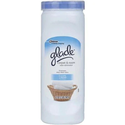 Glade Carpet & Room Clean Linen - 32oz/6pk