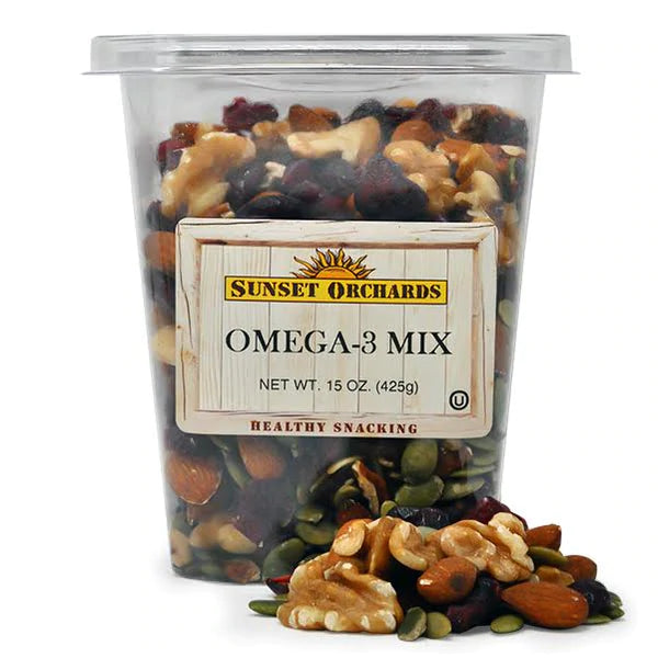 Sunset Orchards Omega-3 Mix - 15oz/6pk